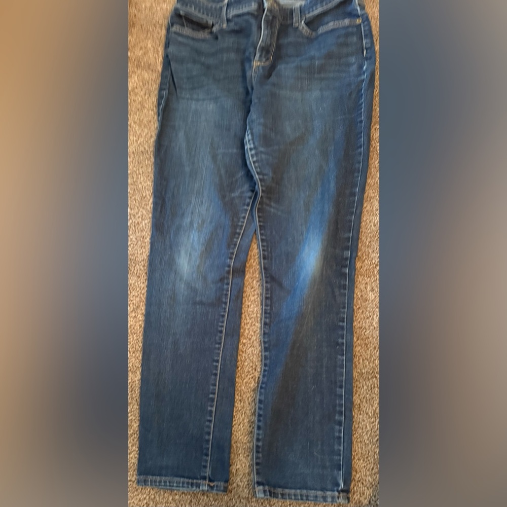 St. John's Bay Women's Dark Blue Skinny Jeans